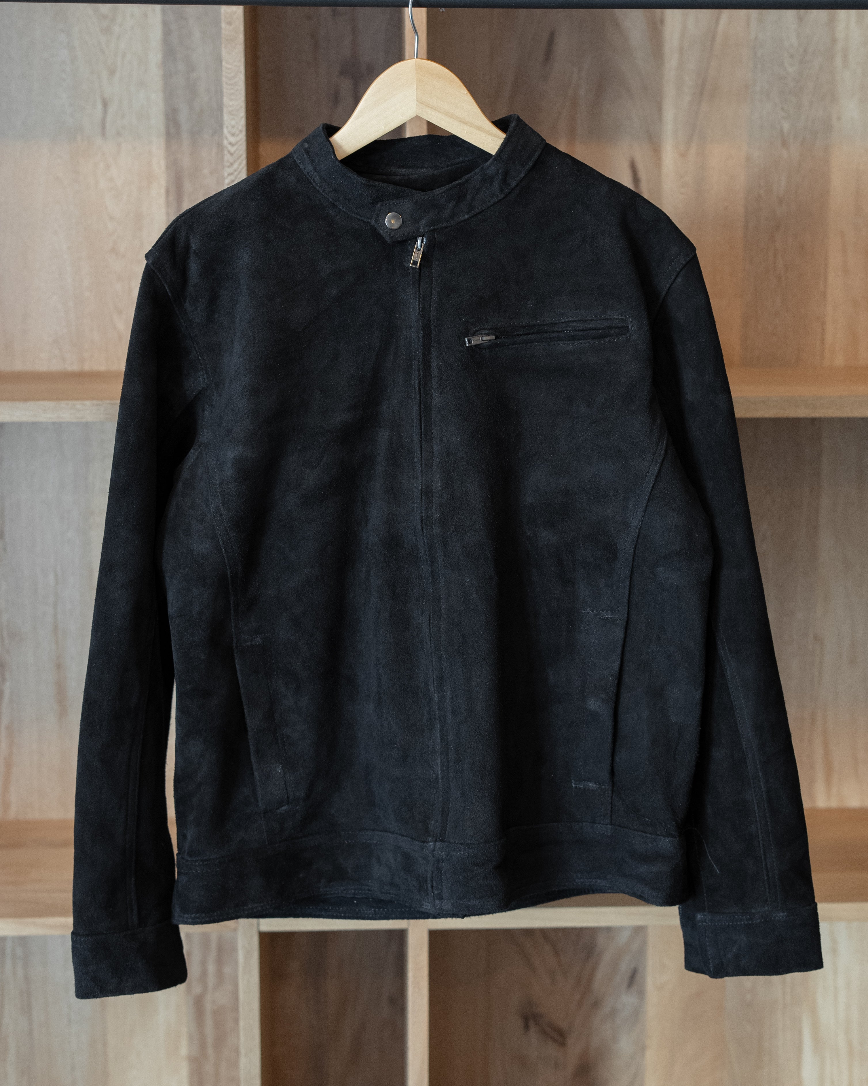 BLACK SUEDE MONTANA JACKET