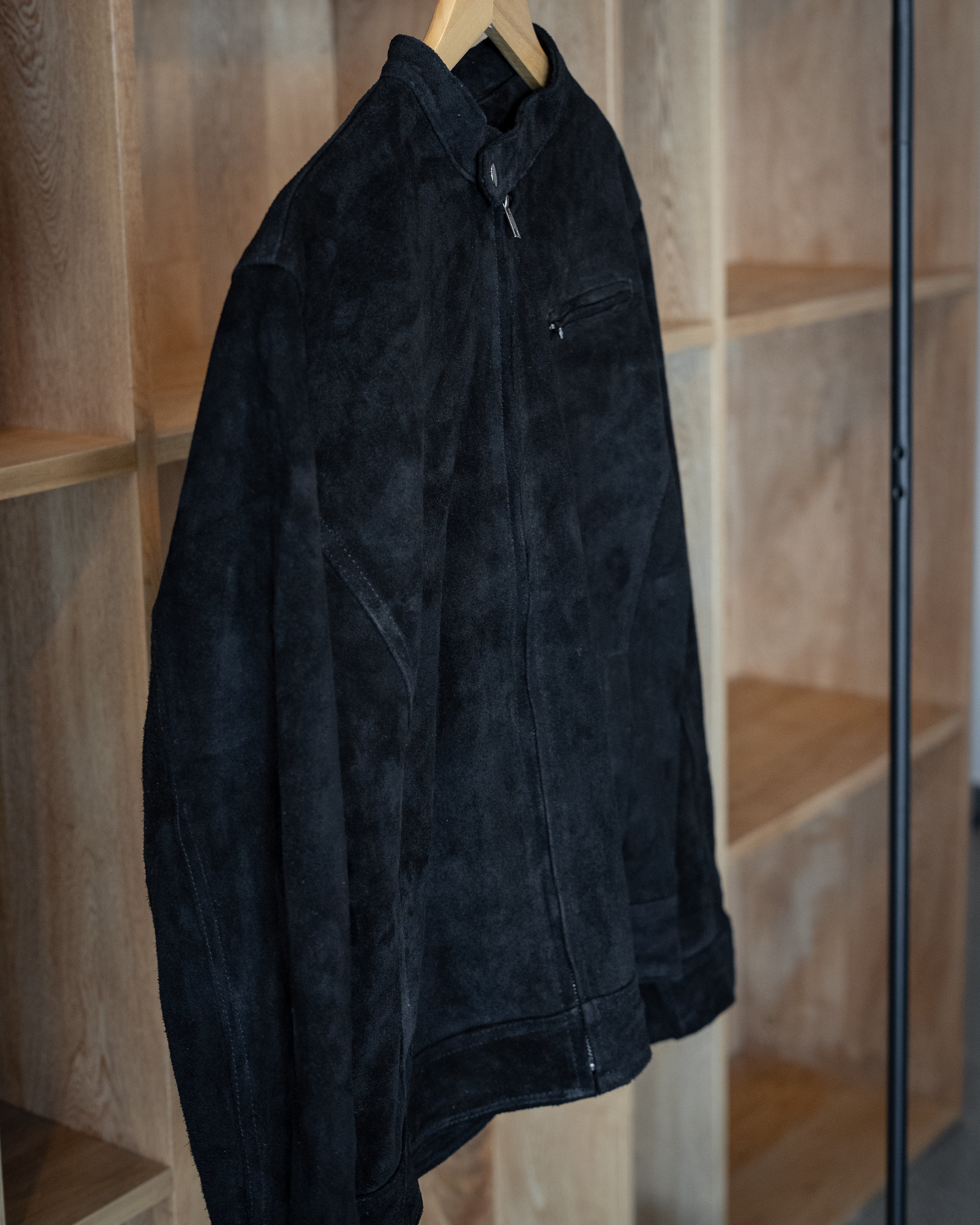 BLACK SUEDE MONTANA JACKET