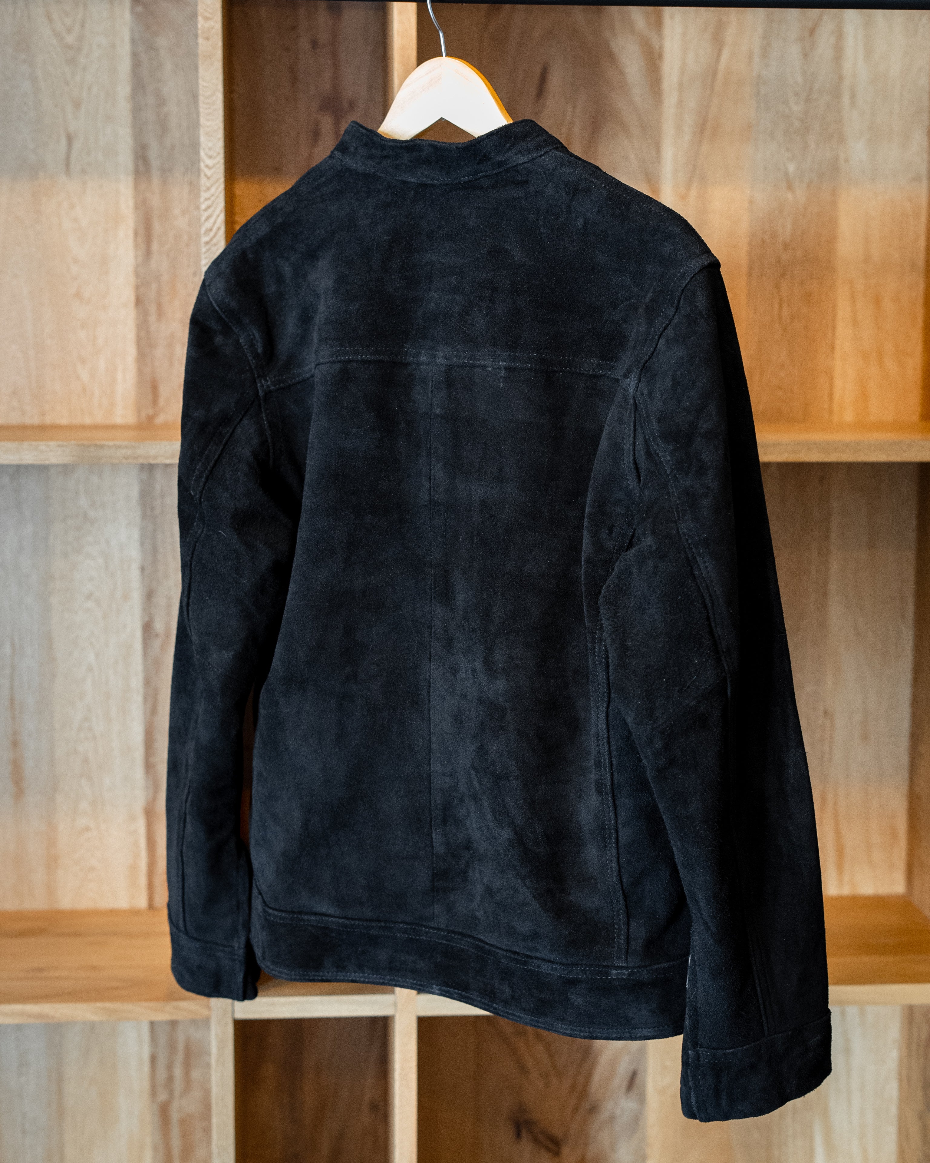 BLACK SUEDE MONTANA JACKET