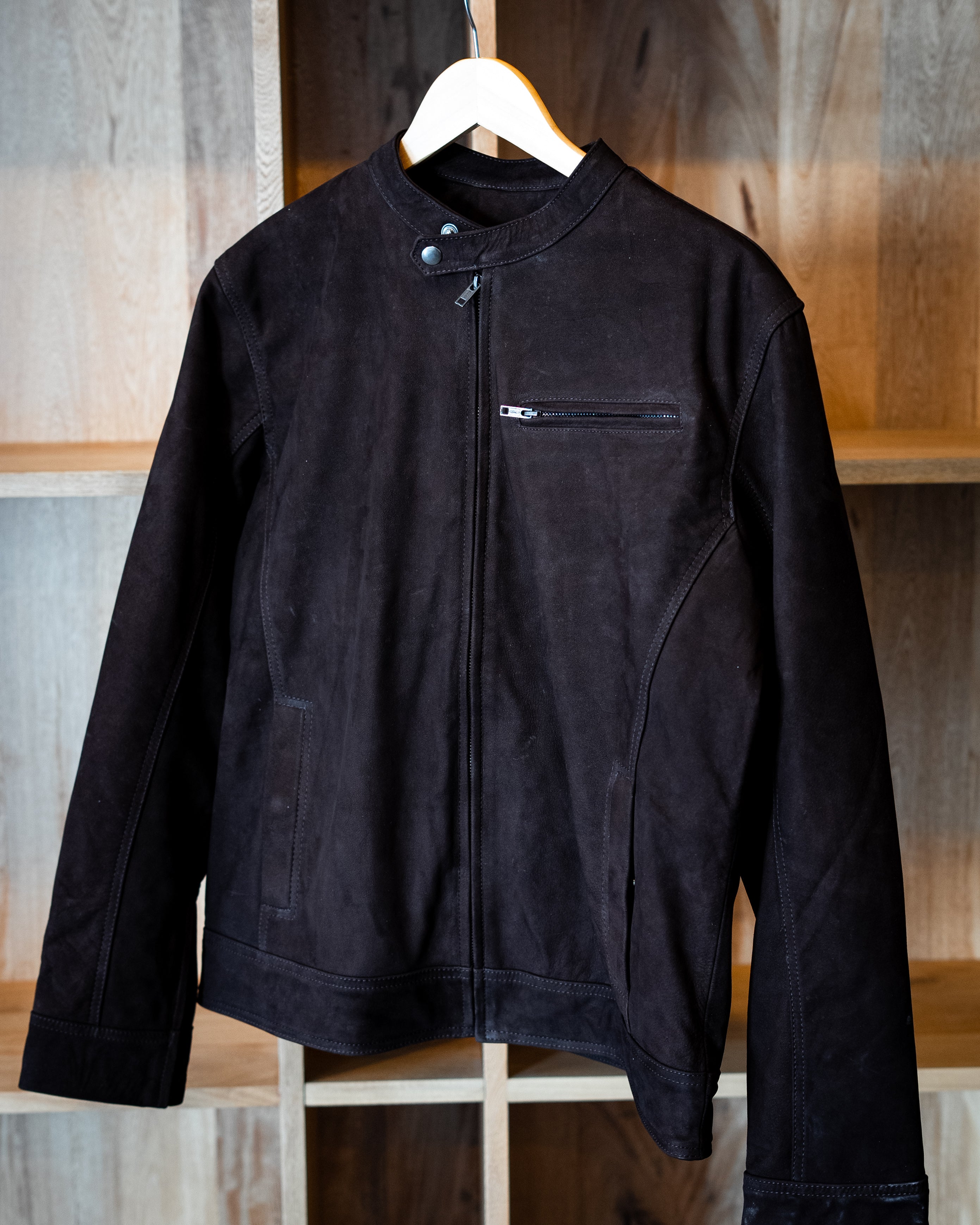 BROWN SUEDE MONTANA JACKET