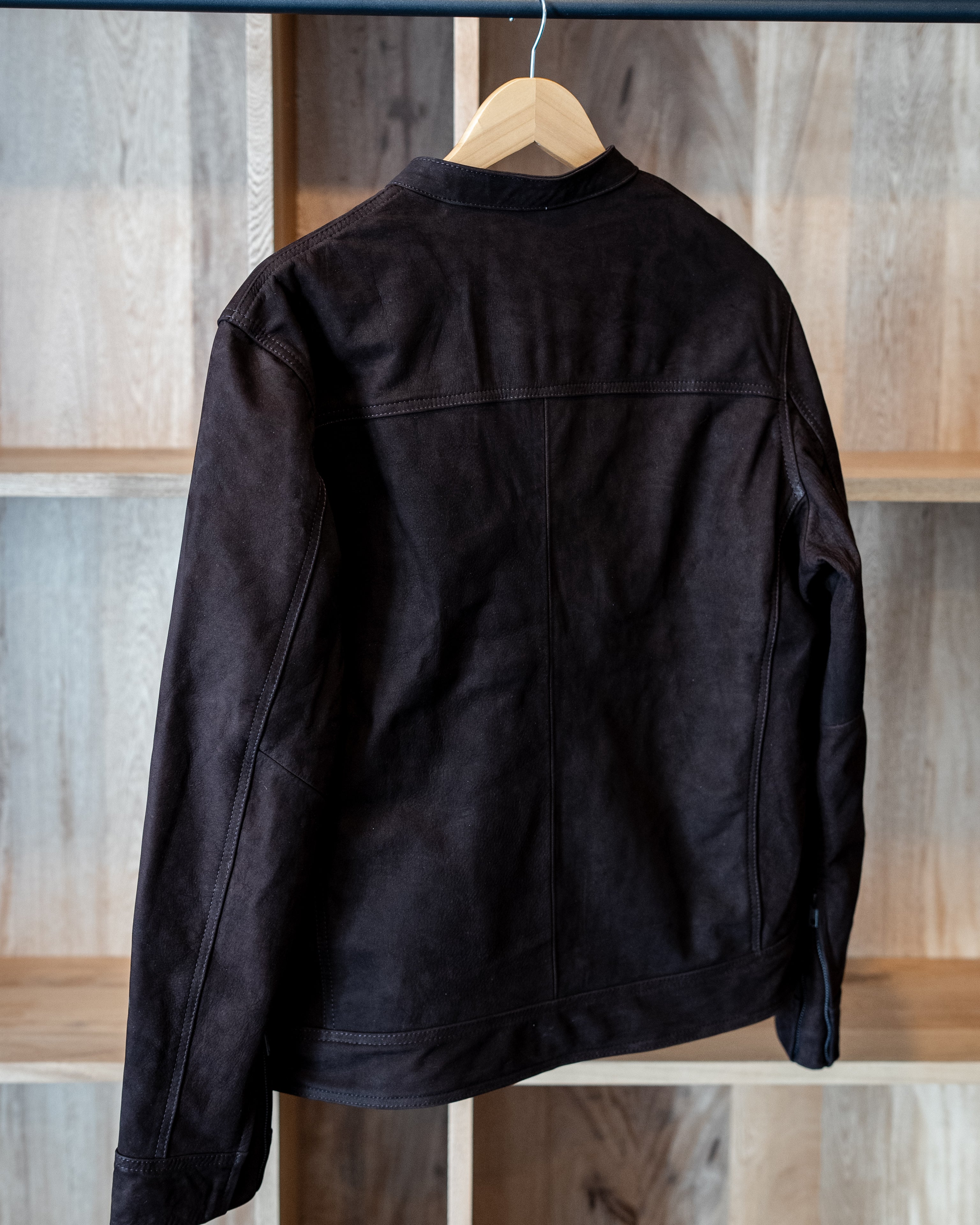 BROWN SUEDE MONTANA JACKET