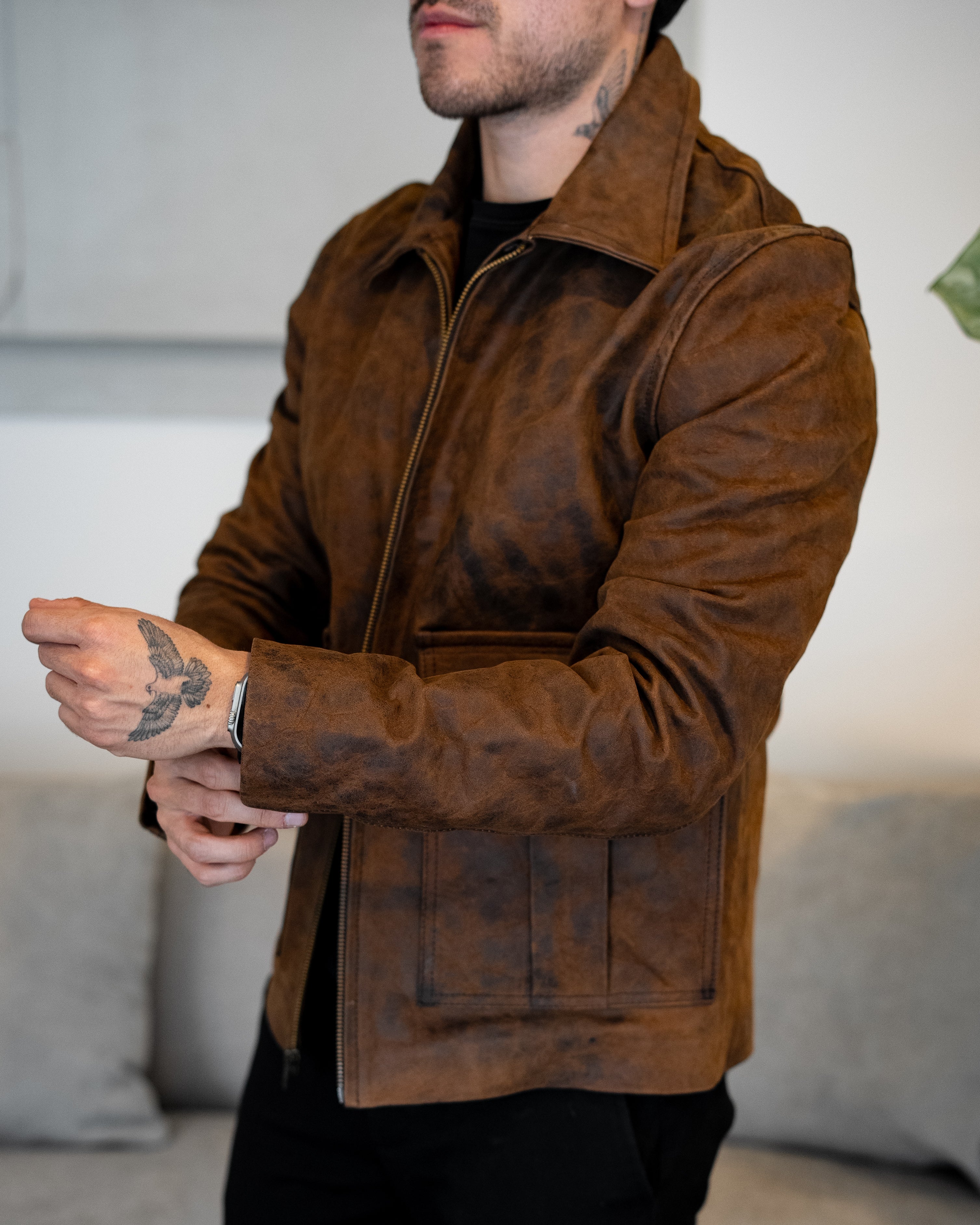 CRACKED JACKET AUSTIN JACKET