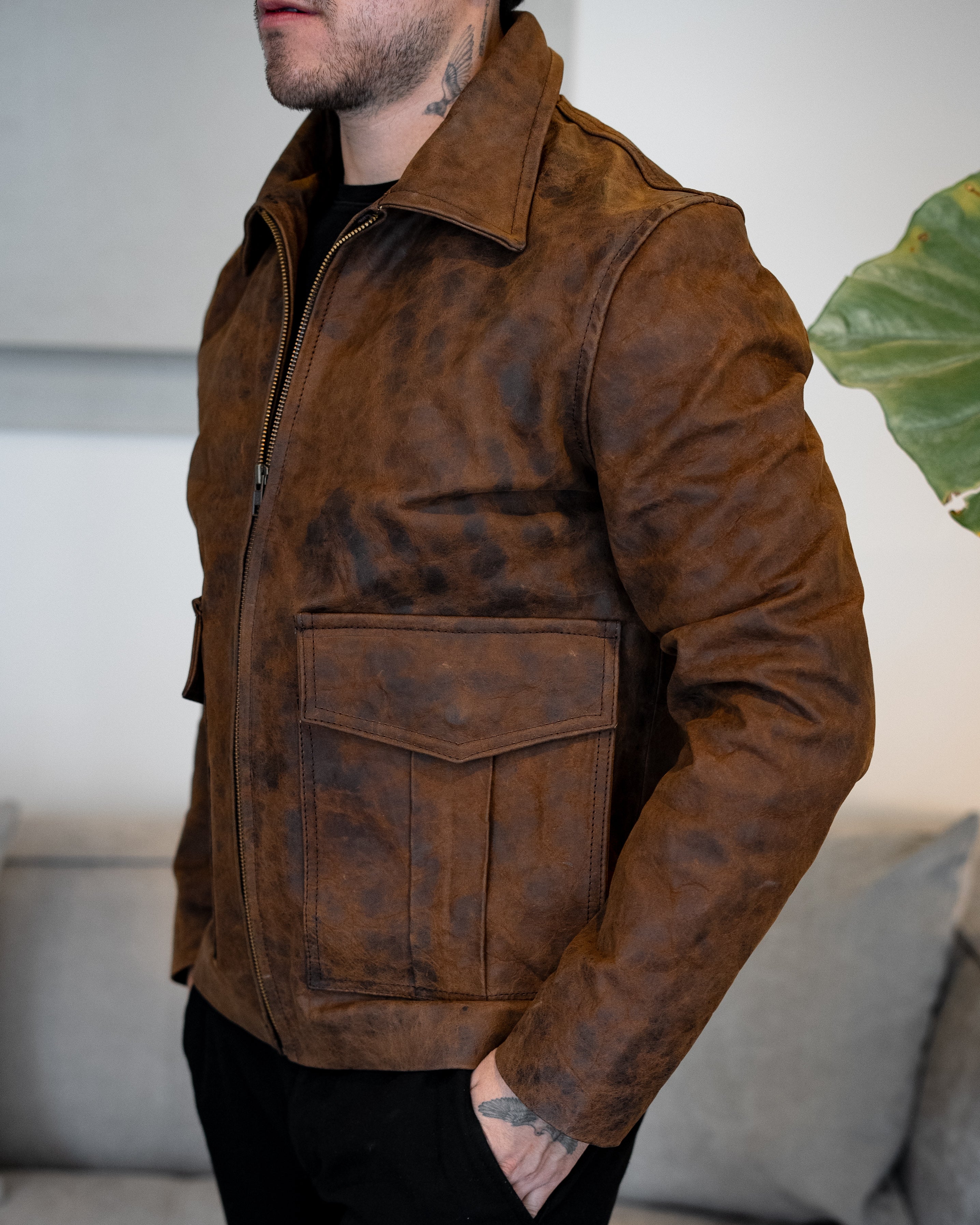 CRACKED JACKET AUSTIN JACKET