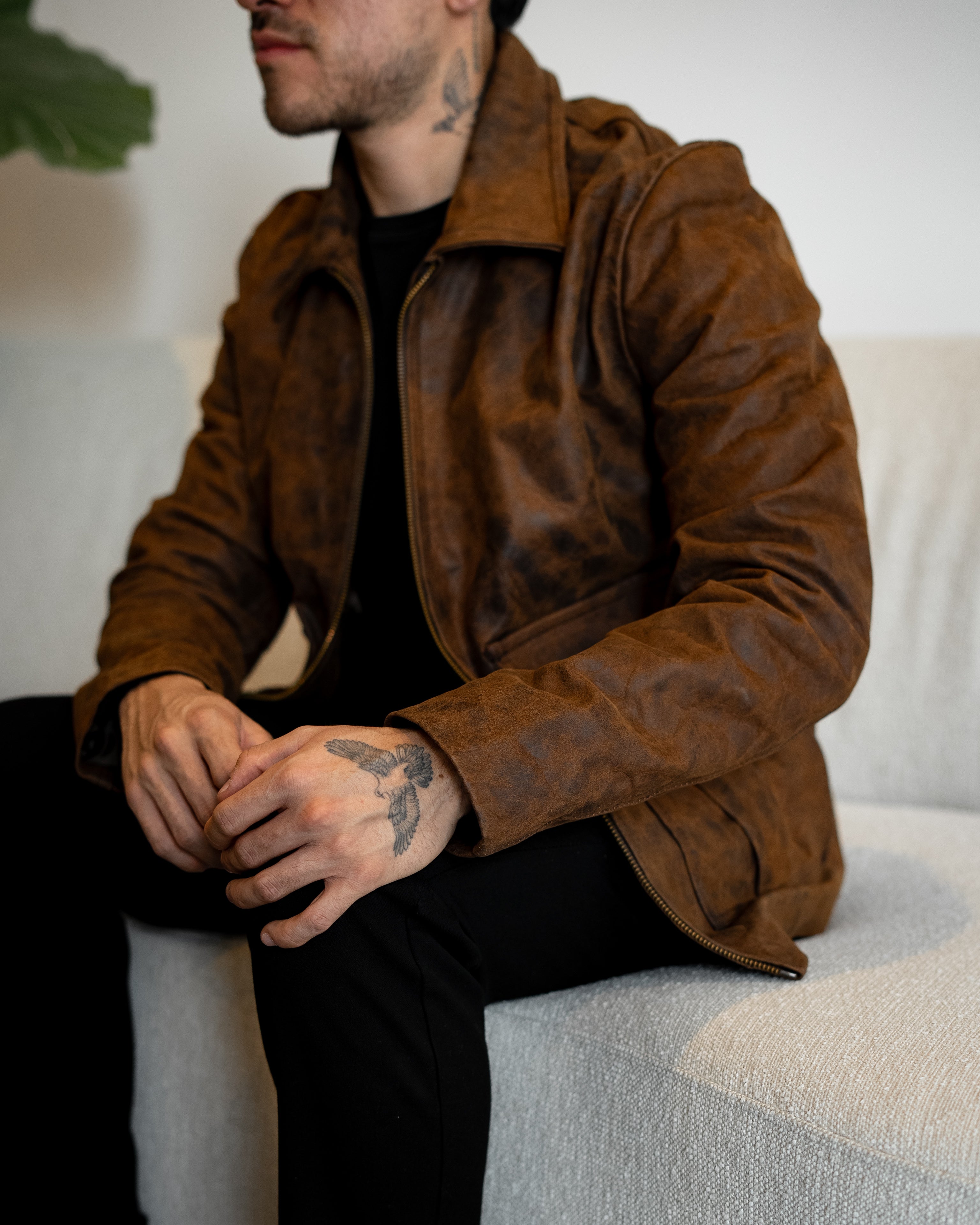 CRACKED JACKET AUSTIN JACKET