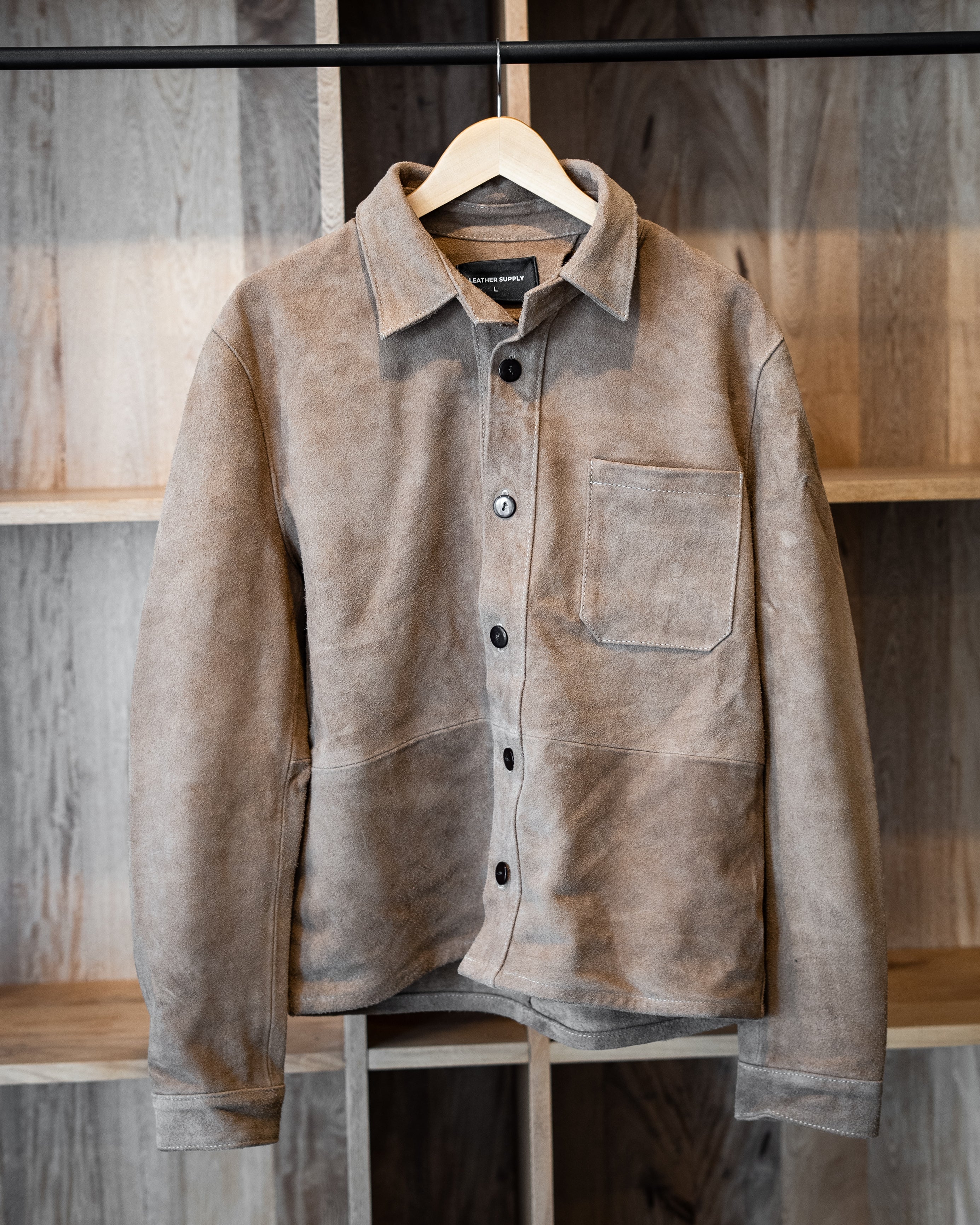 SUEDE LISBOA OVERSHIRT