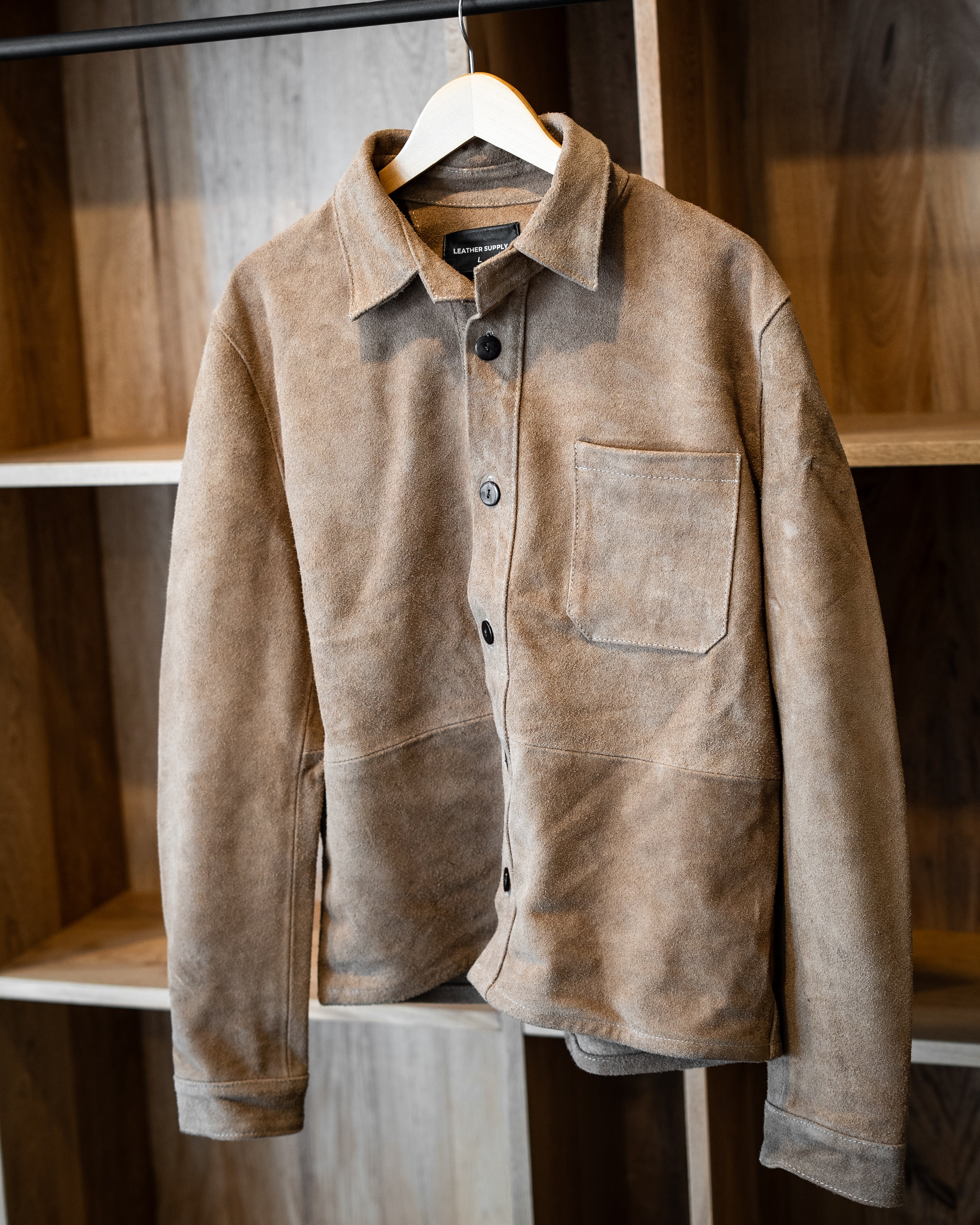 SUEDE LISBOA OVERSHIRT