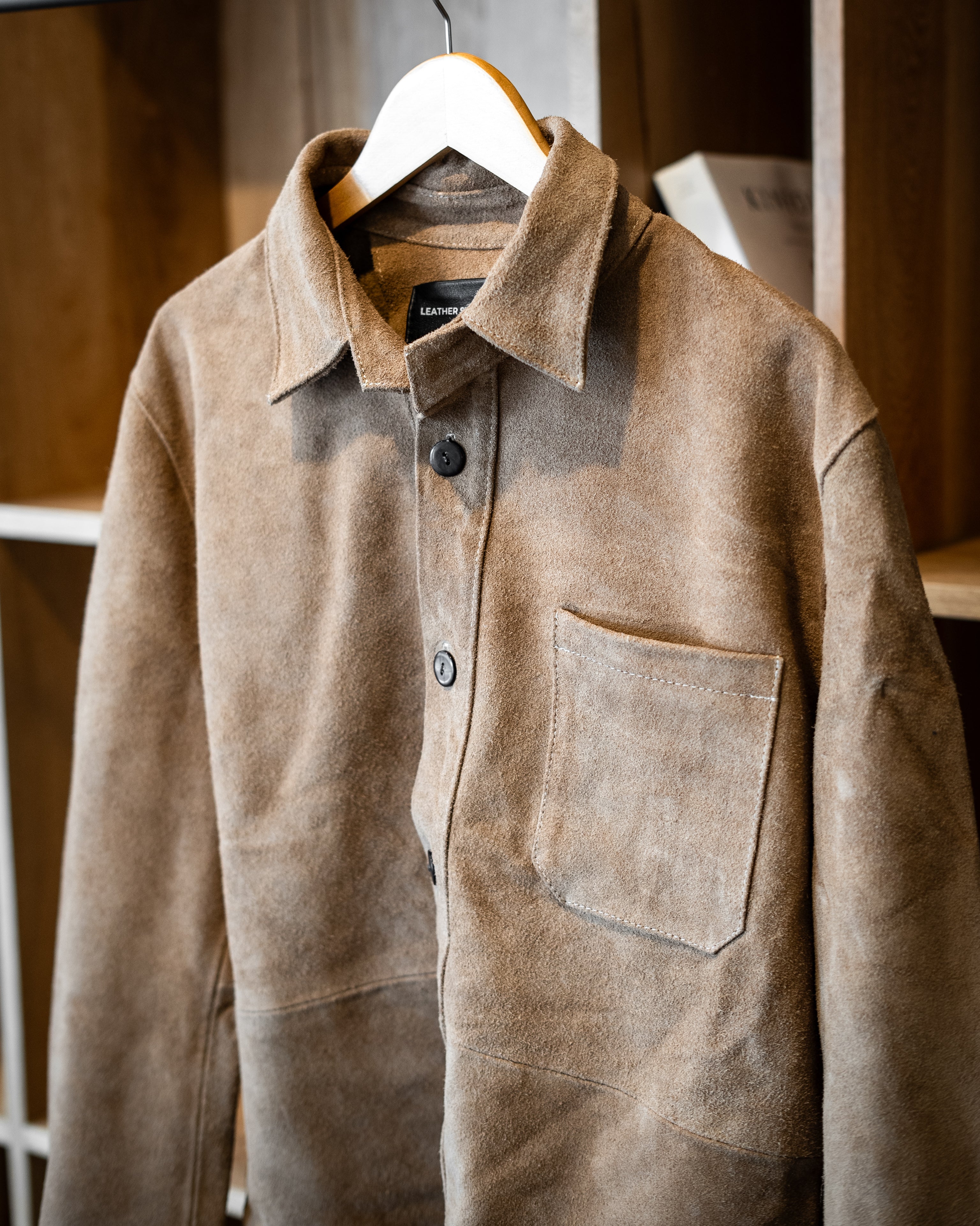 SUEDE LISBOA OVERSHIRT