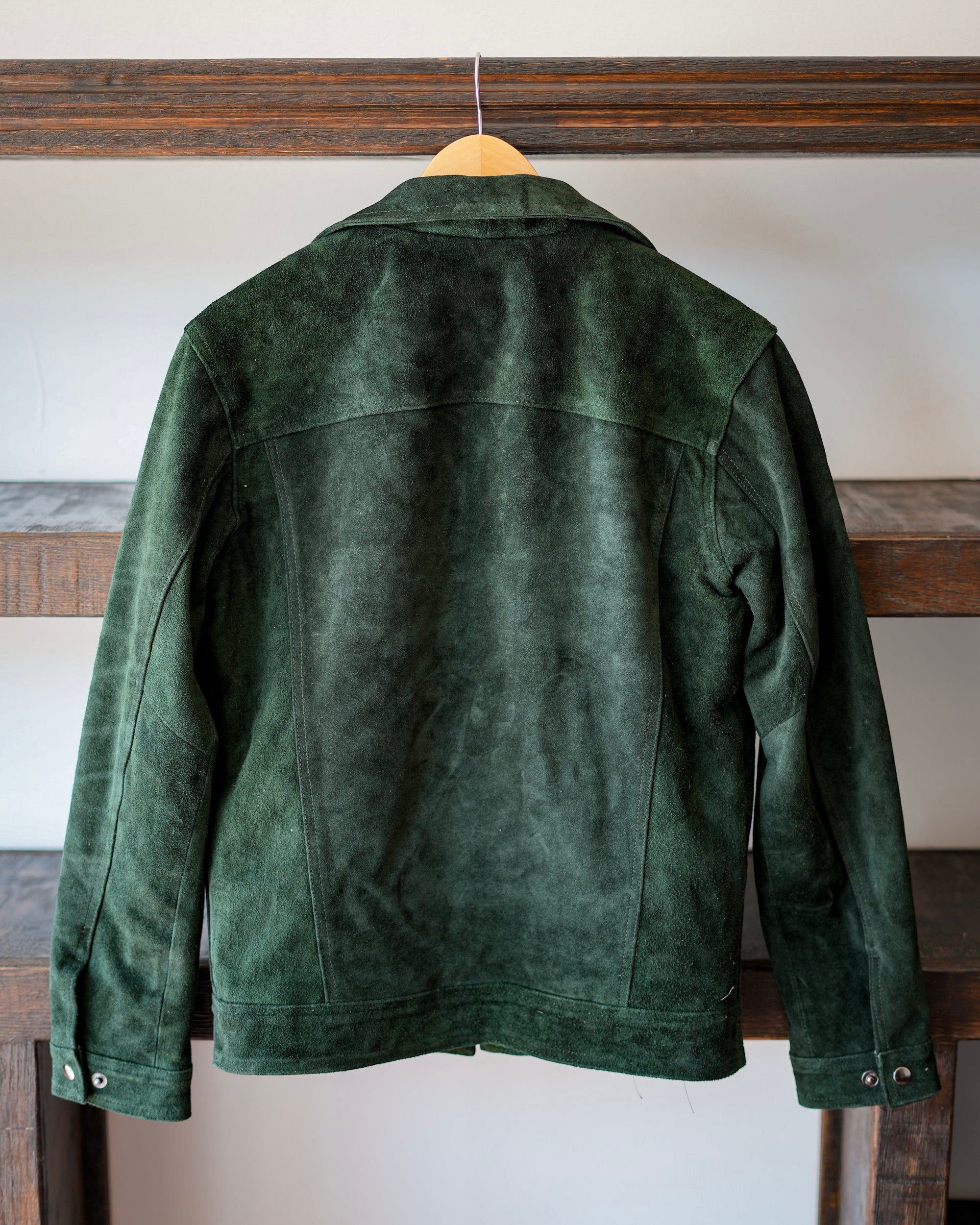 GREEN SUEDE ROMA
