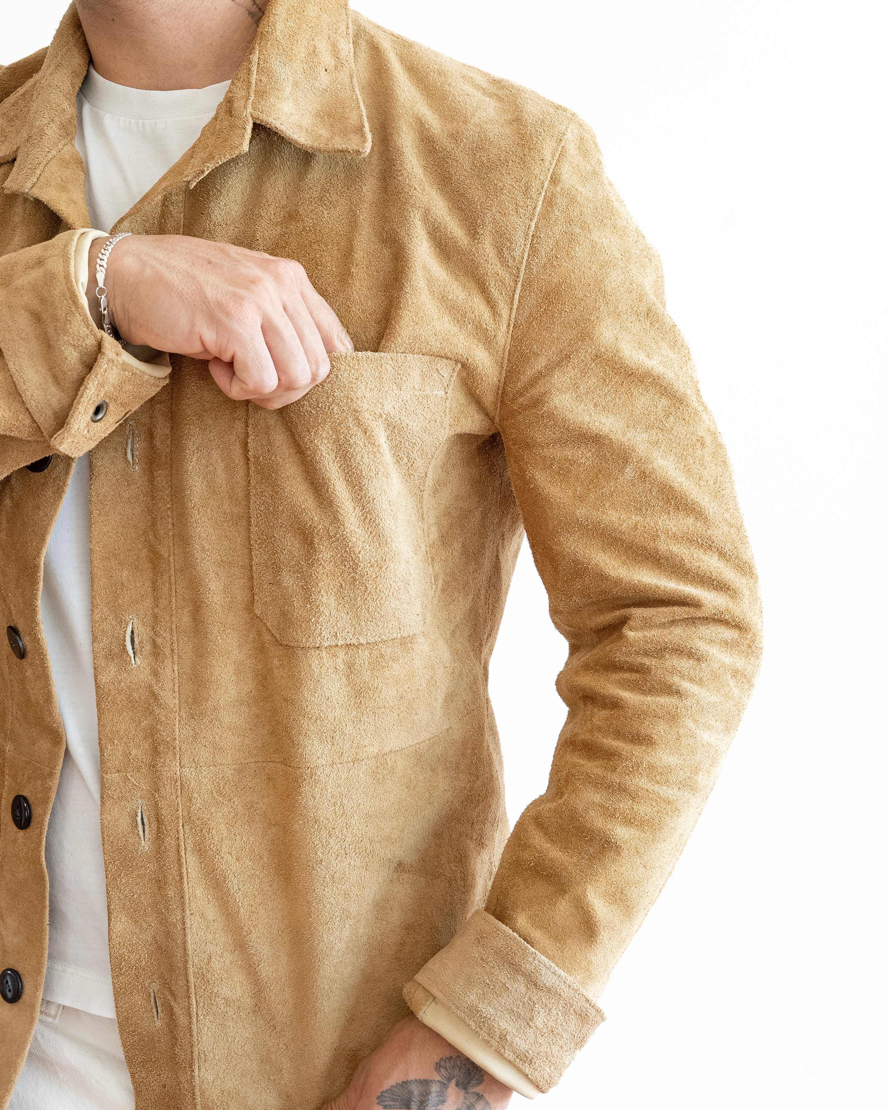 SUEDE LISBOA OVERSHIRT