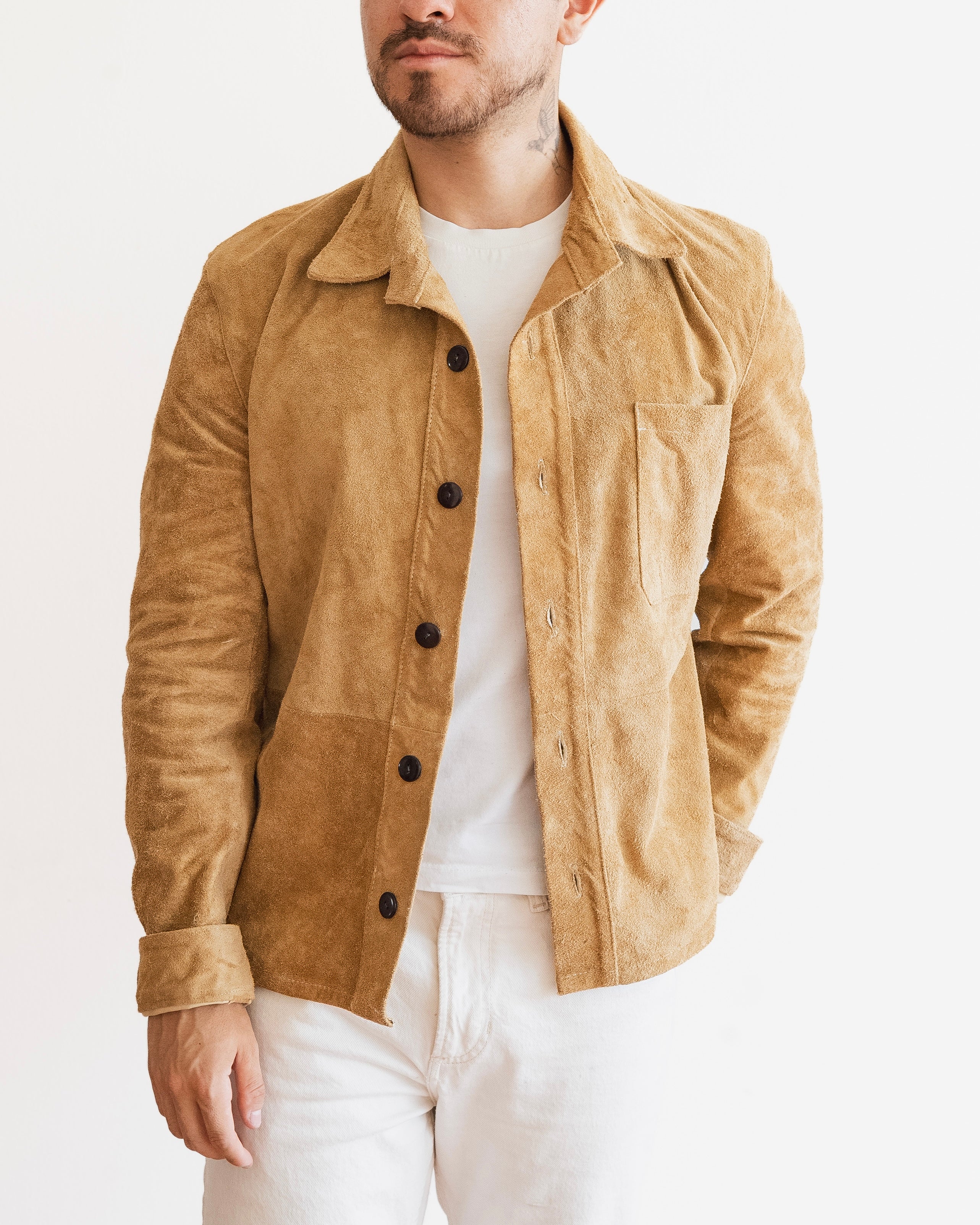 SUEDE LISBOA OVERSHIRT