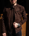 BROWN SUEDE MONTANA JACKET