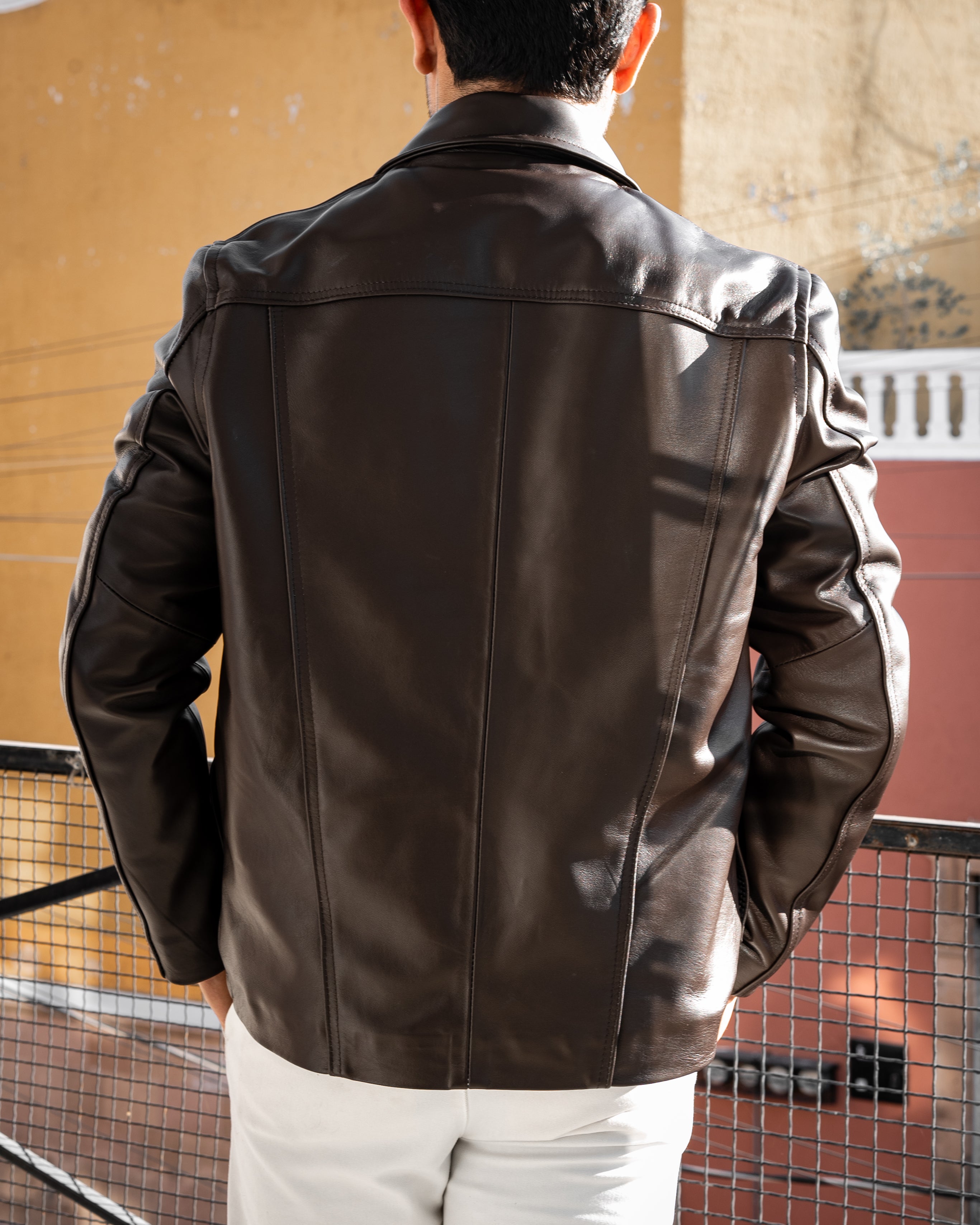 BROWN AUSTIN JACKET